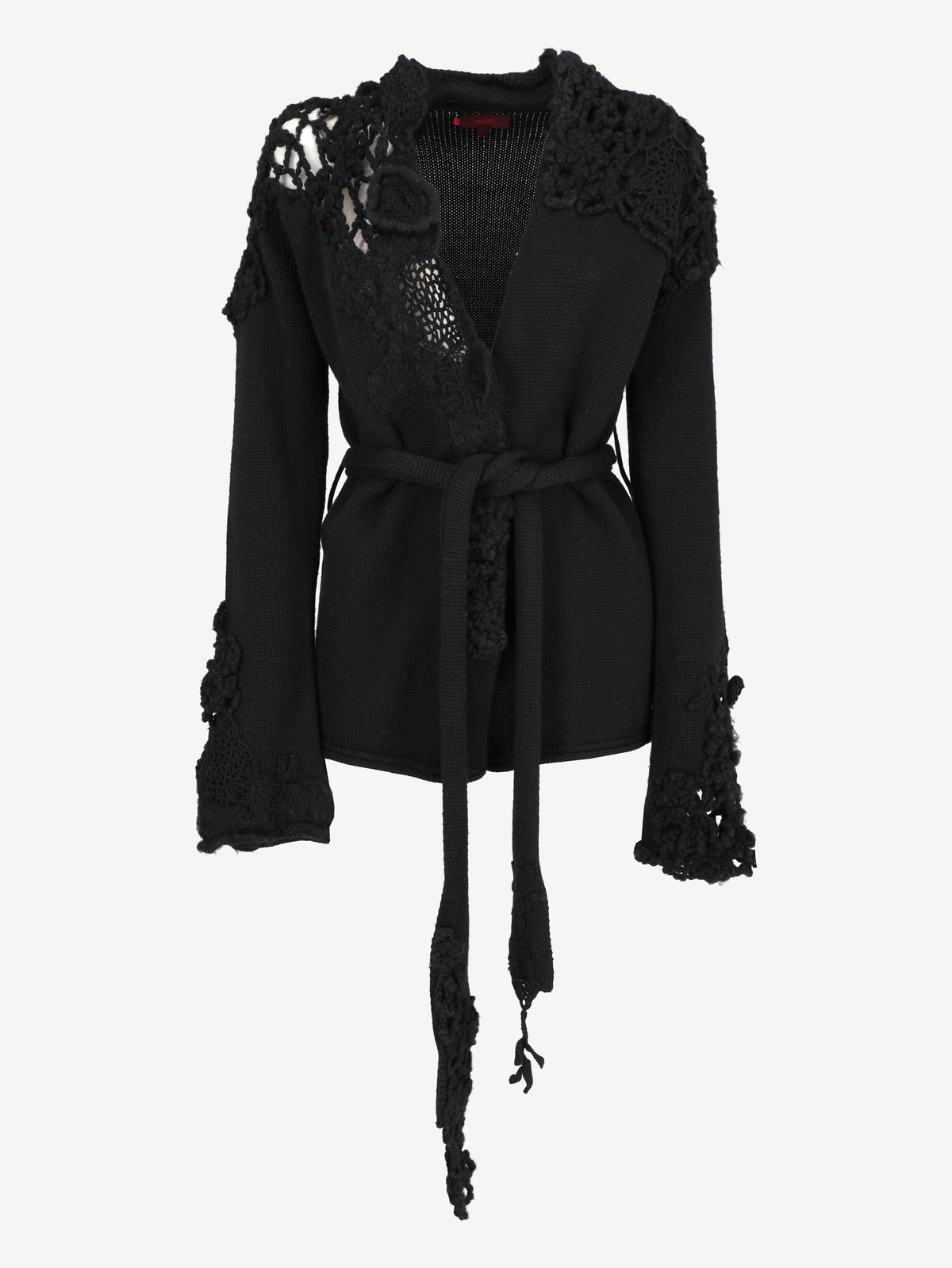 Kenzo Knitted Cardigan with Floral Cut-Out Details MR311024.29BIS  Kenzo 