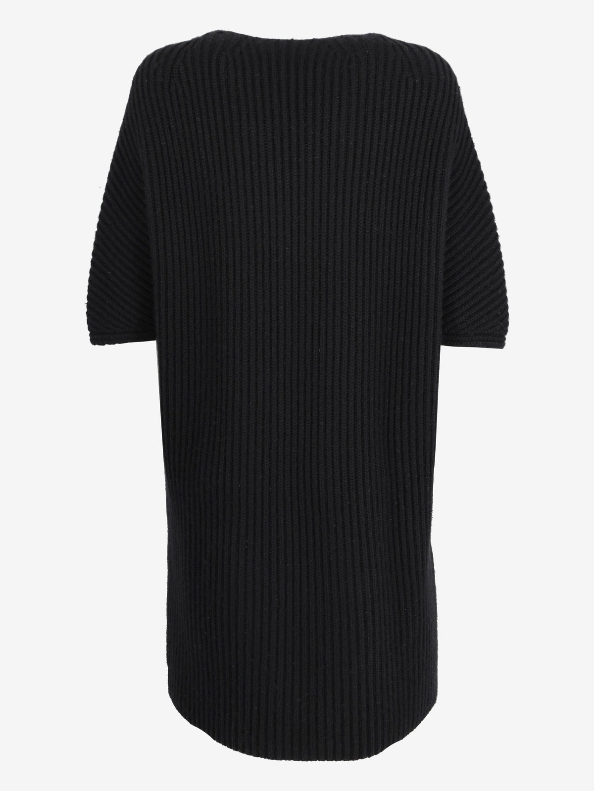 Jil Sander Black Cardigan With Short Sleeves W271125.1  Jil Sander 