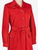 Valentino Red Long-Sleeved Dress MR120725.2  Valentino Boutique 