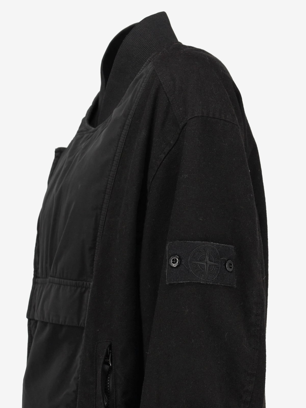 Stone Island Oversized Wool Padded Jacket MU260321.9  Stone island 