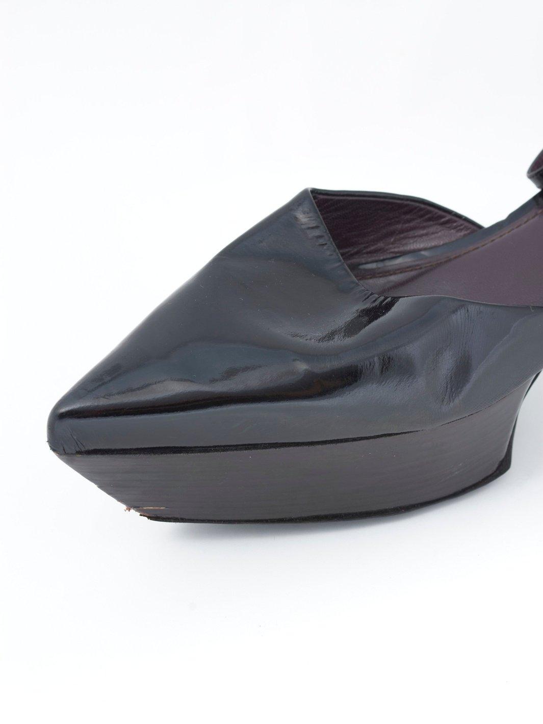 Y2K Jil Sander black pump with wedge M1704509  Jil Sander 