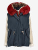 Eddy Monetti Jacket in Polyester with Fur Inserts CVM26.6.33  Vintage 