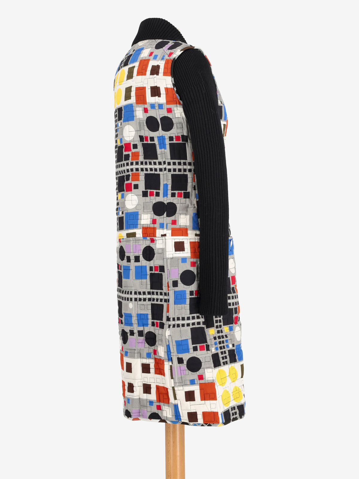 Fendi Long Multicolored Quilted Jacket W2511.64  Fendi 