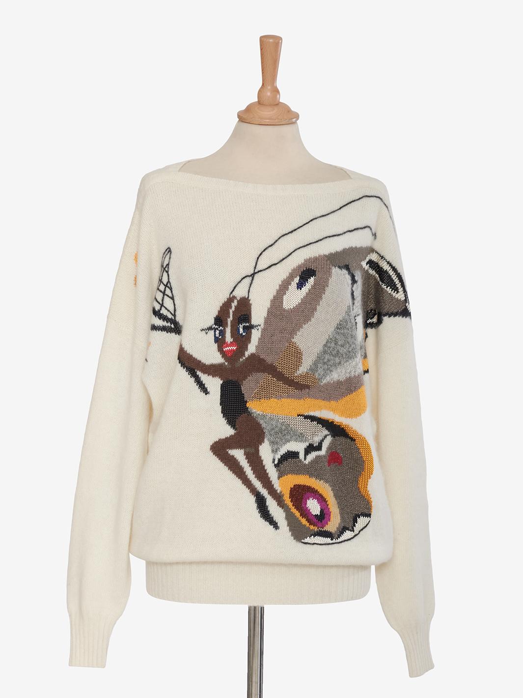 Maglia Ricamo Fata Krizia