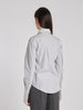 Y2K Gianfranco Ferré striped blouse with bell-shaped sleeves BR002424  Gianfranco Ferré 