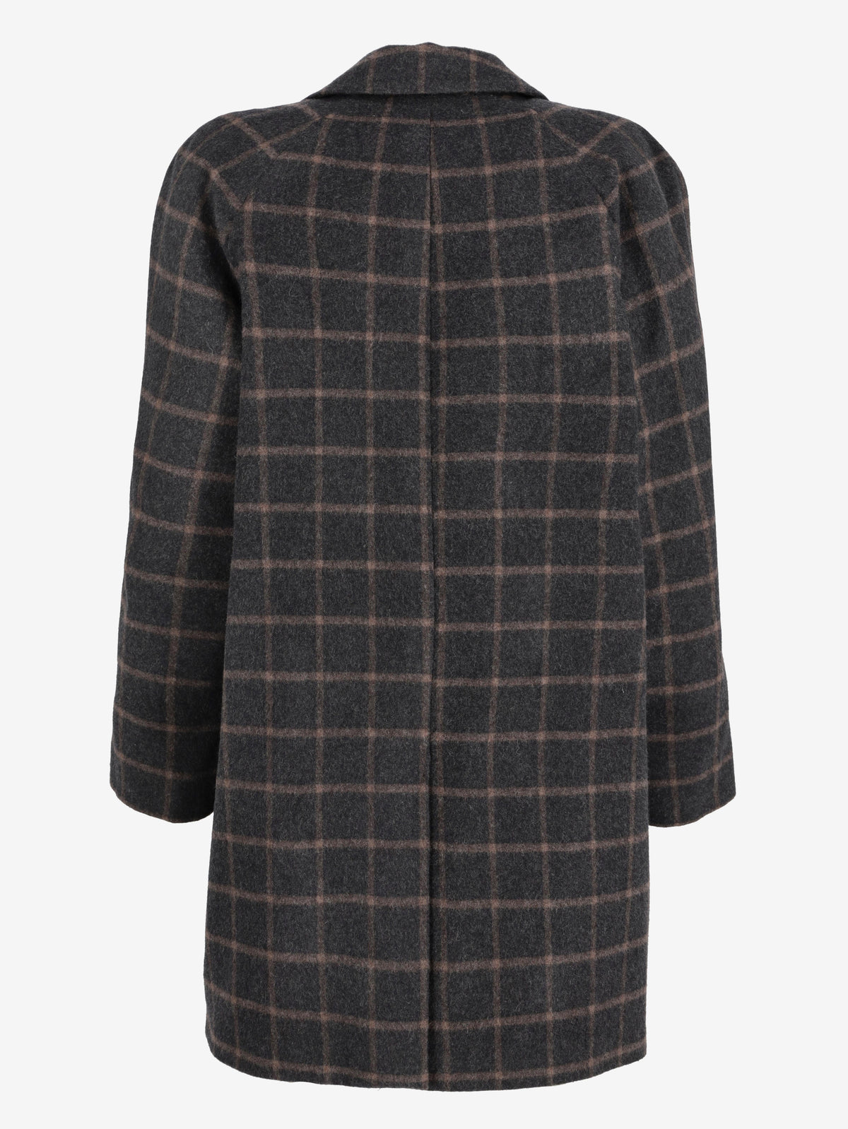 Vintage Checked Wool Coat WCV112511  Vintage 