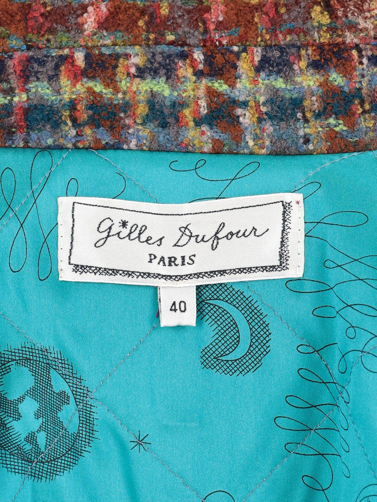 Gilles Dufour Tweed Jacket W2511.59  Gilles Dufour 