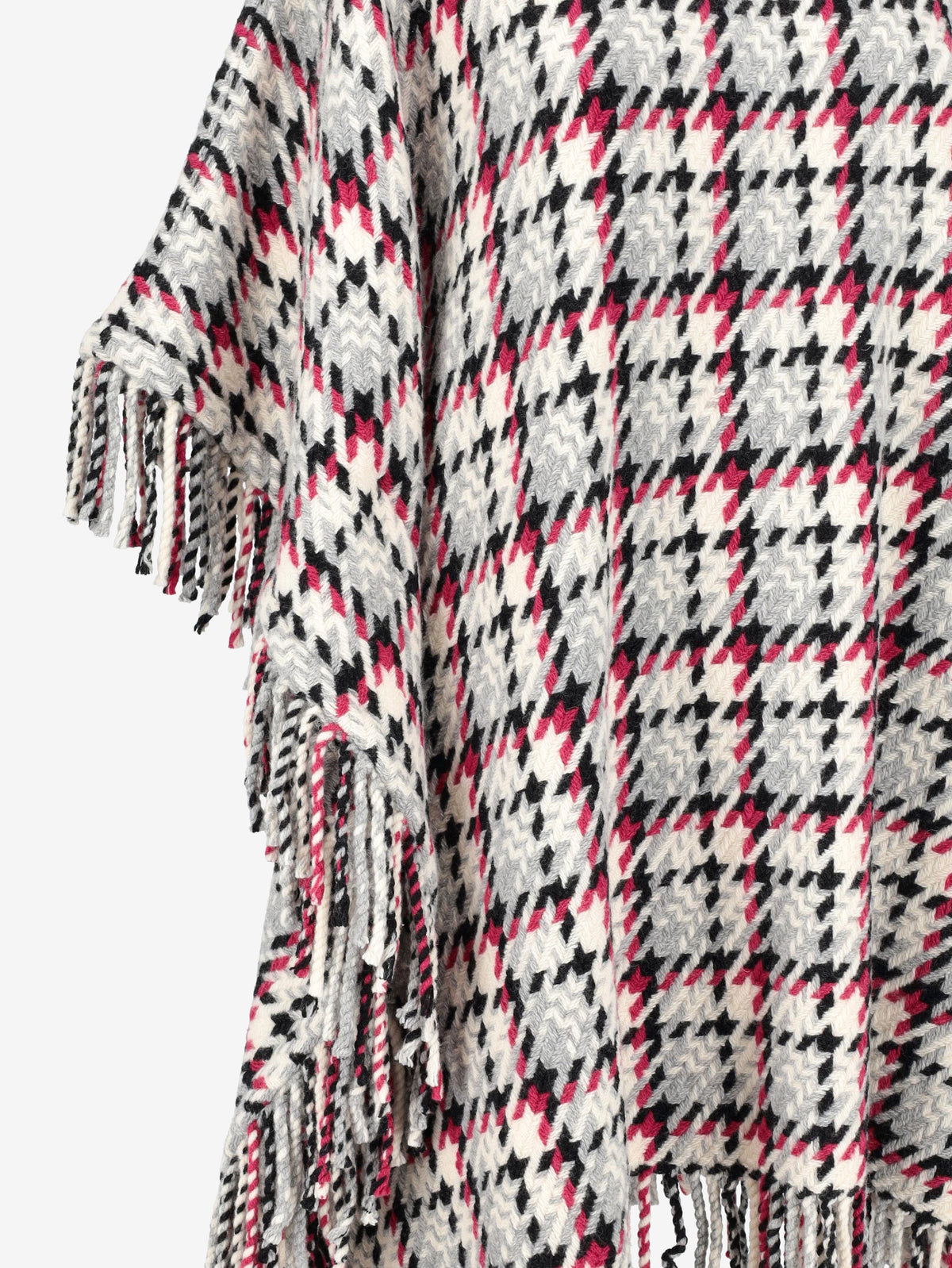 Ermanno Scervino Poncho Dress with Tartan Pattern CVM26.6.34  Ermanno Scervino 