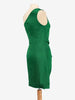 Parosh Green Flounced Dress WCV241224.8  Parosh 