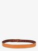 Vintage Thin Leather Belt