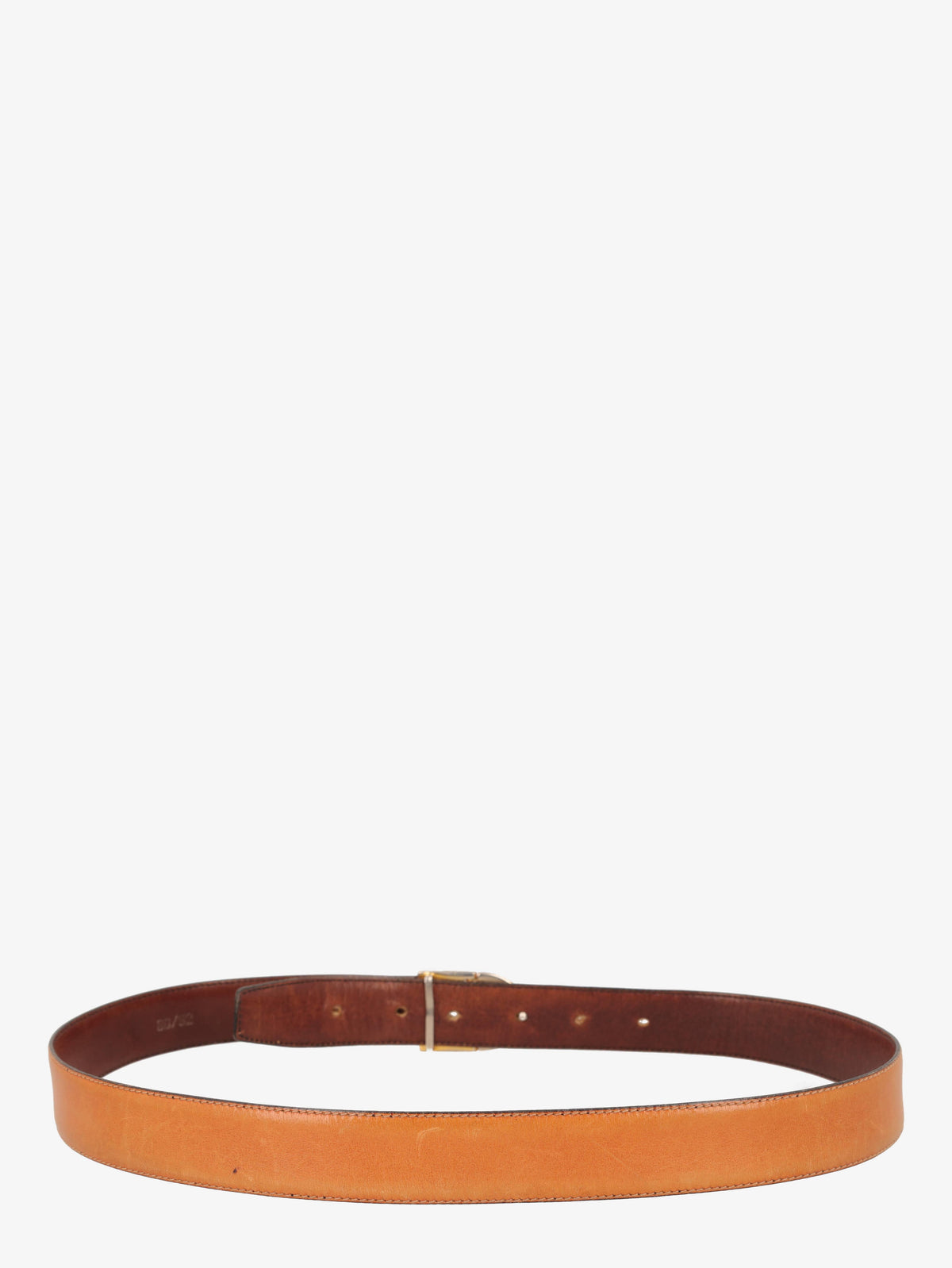 Vintage Thin Leather Belt
