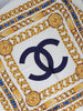 Chanel Chain and Logo Silk Scarf W27526.92  Chanel 