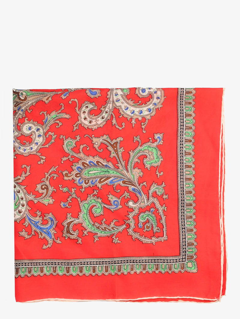 Vintage Paisley Print Foulard WCV300625.30  Vintage 