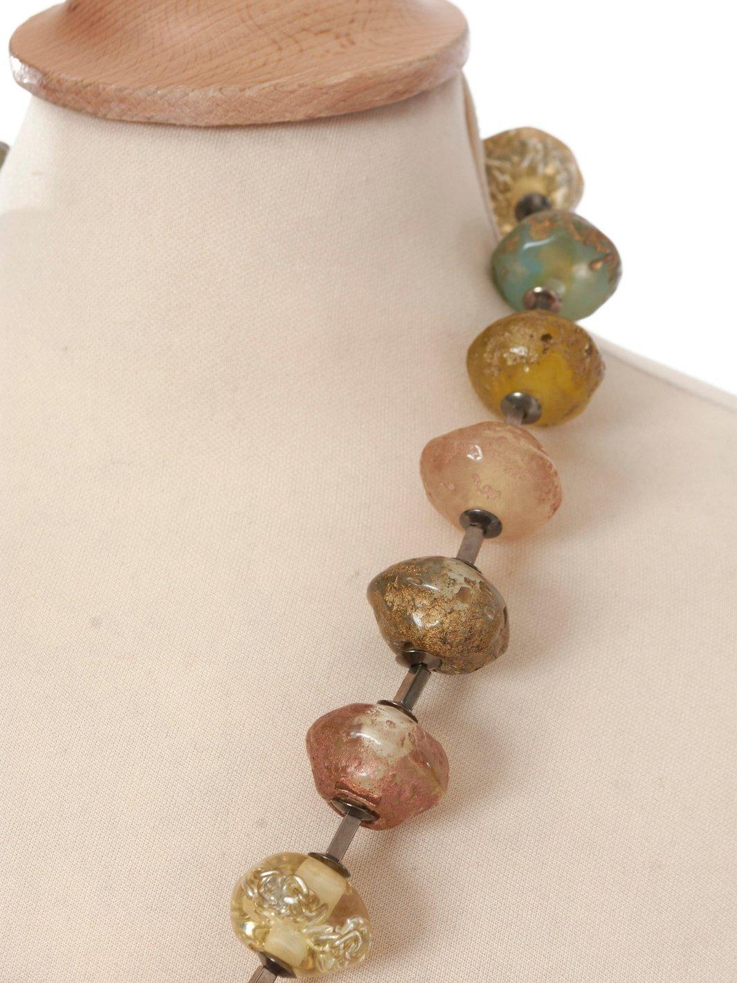 2010 Giorgio Armani necklace with resin beads W22062131  Giorgio Armani 