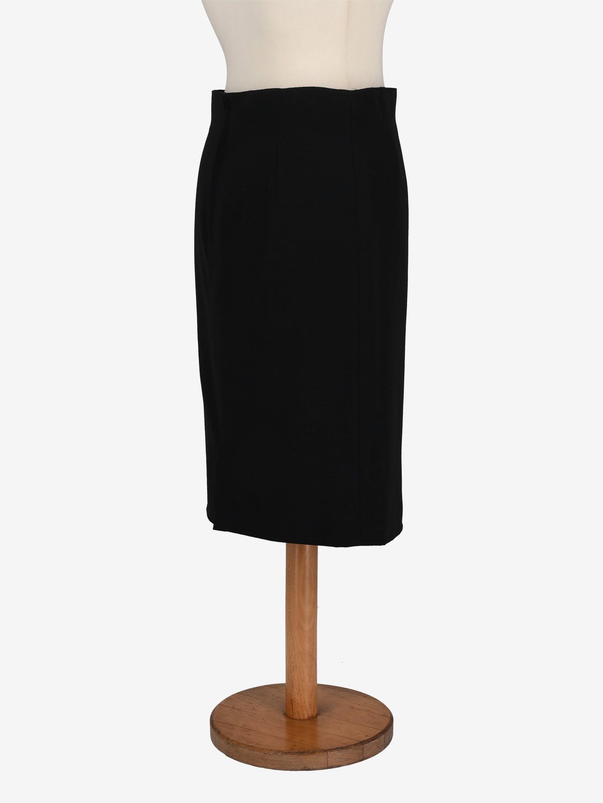 Valentino Black Midi Skirt 020326  Versace 