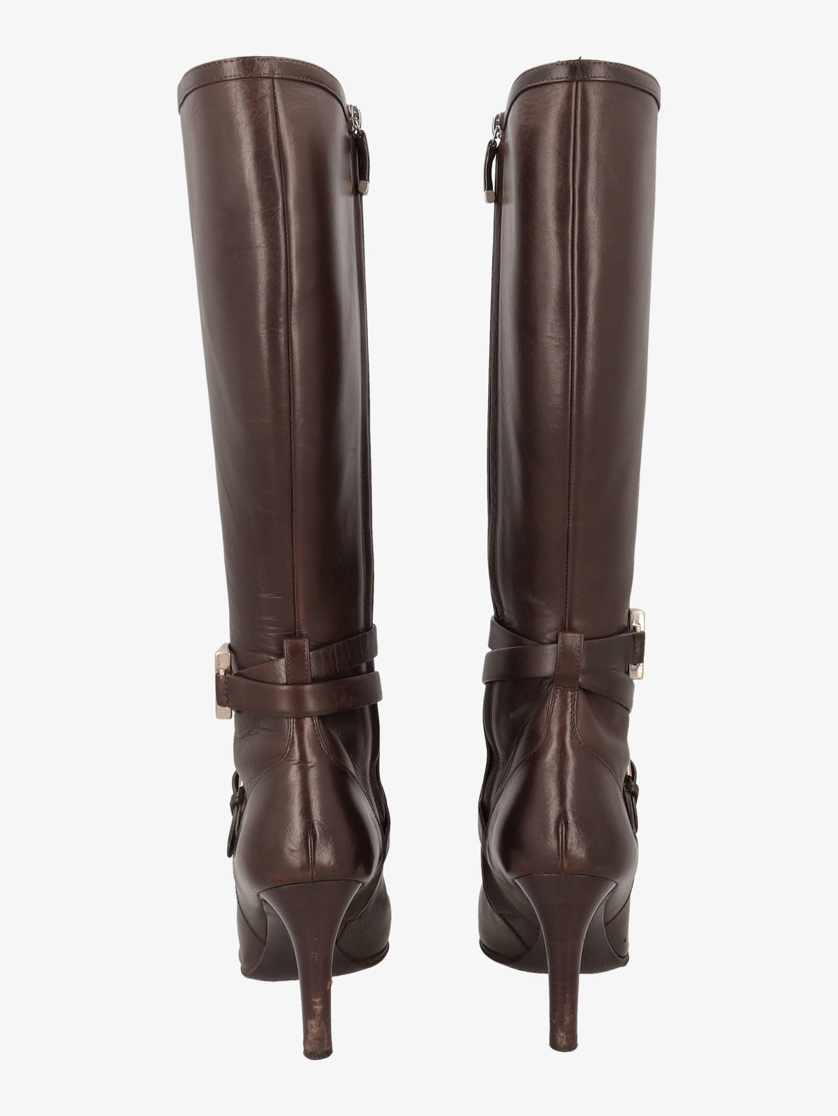 Ralph Lauren Boots in Brown Leather WCV161224_74  Ralph Lauren 