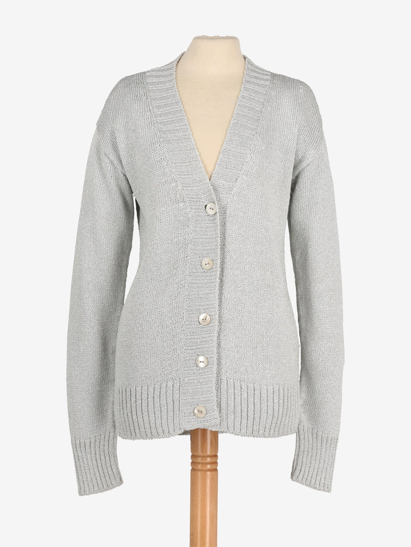 Dolce&Gabbana Silver Cardigan WCV161224_94  Dolce & Gabbana 