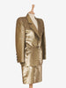 Juanita Sabbadini Gold Lurex Tailleur