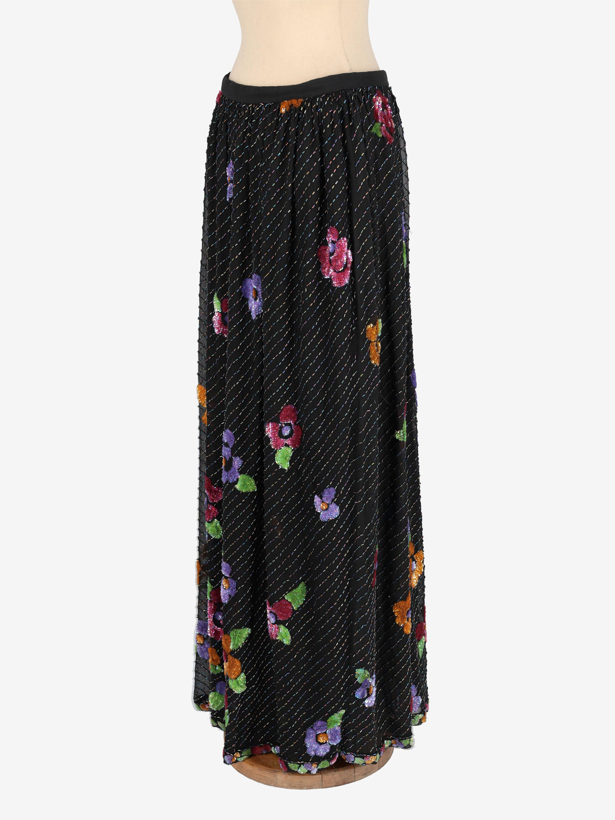 Sequin Long Skirt W202606032  Vintage 