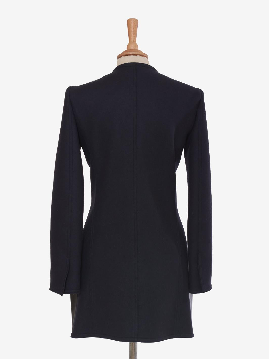 Céline Blue wool coat