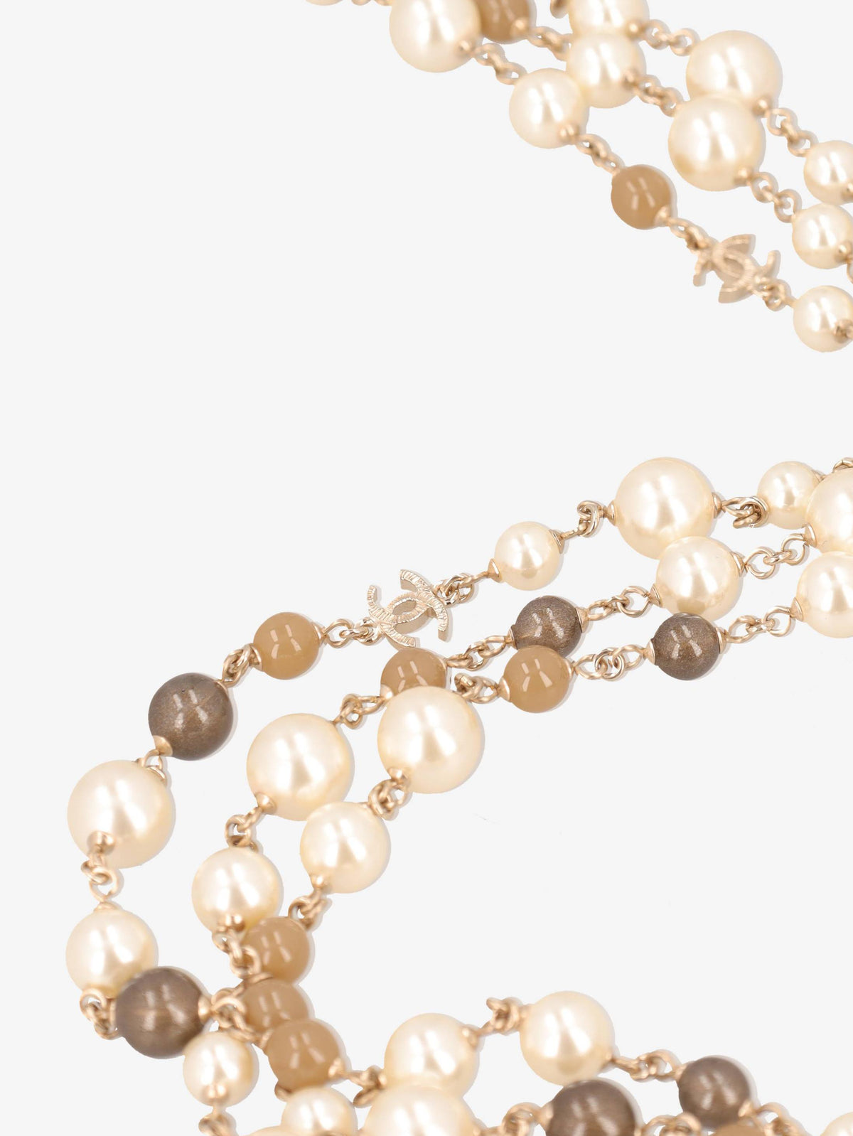 Chanel Multicolour Pearls Necklace