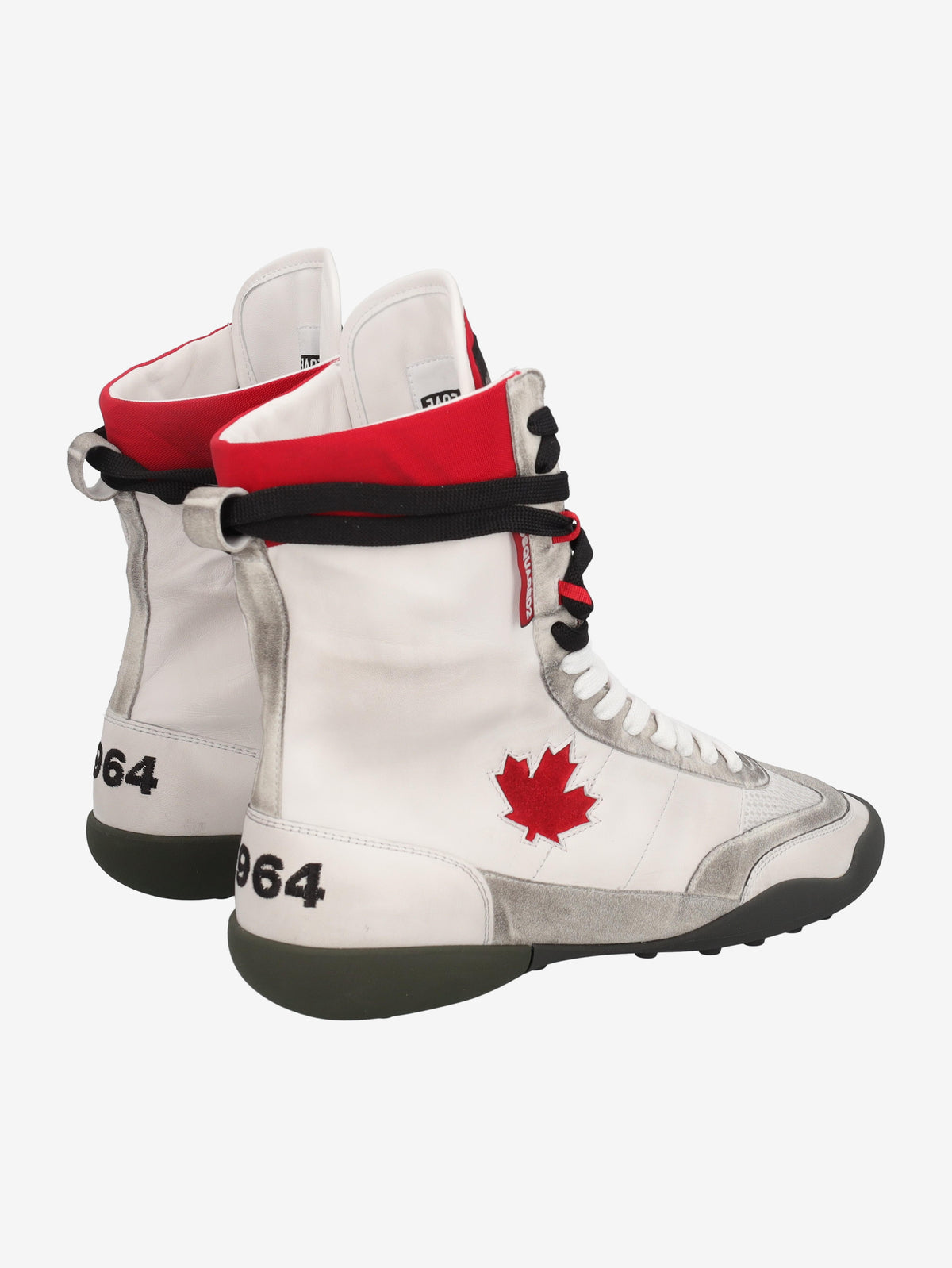 Dsquared2 Boxeur Leather High-Top Sneakers CVM26.23.120  Dsquared² 