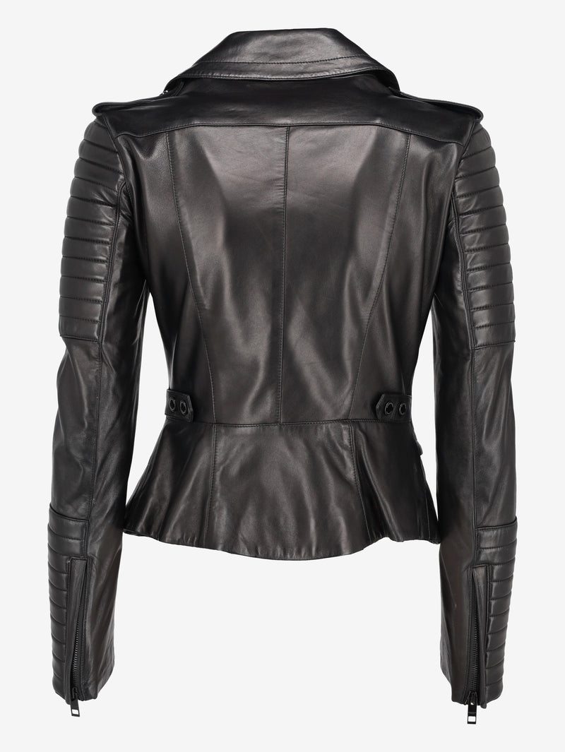 Burberry Classic Leather Biker Jacket W7426.14  Burberry 