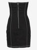 Dsquared2 Stretch Denim Bondage Mini Dress CVM26.23.40  Dsquared² 
