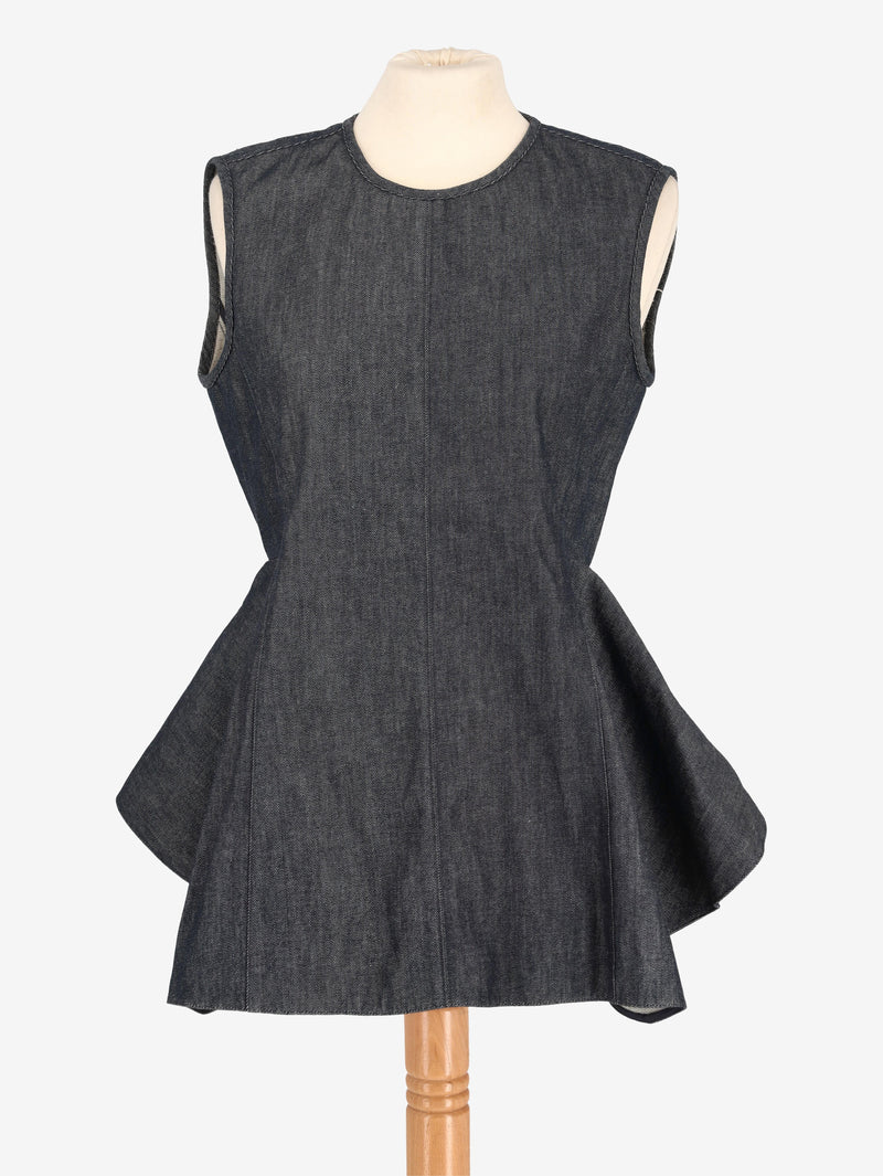 Marni Tulip Denim Top W031025.9  Marni 