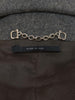 Gucci wool coat grey