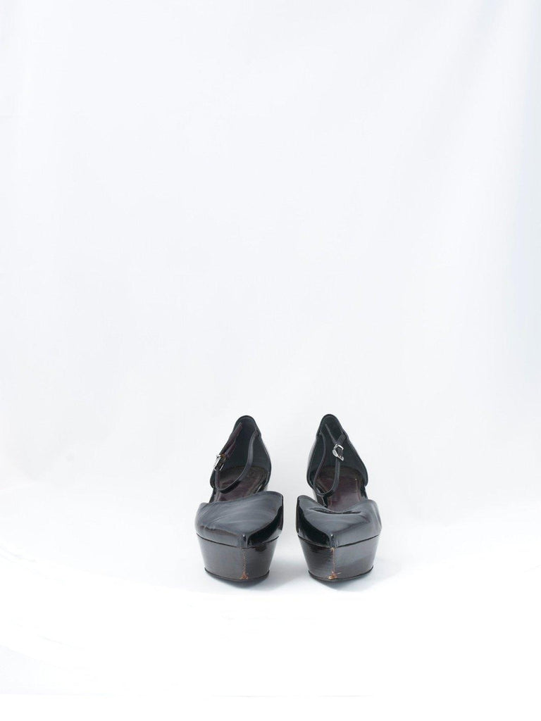 Y2K Jil Sander black pump with wedge M1704509  Jil Sander 