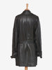 Max Mara 黑色皮夹克