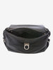 Salvatore Ferragamo Black grained leather bag