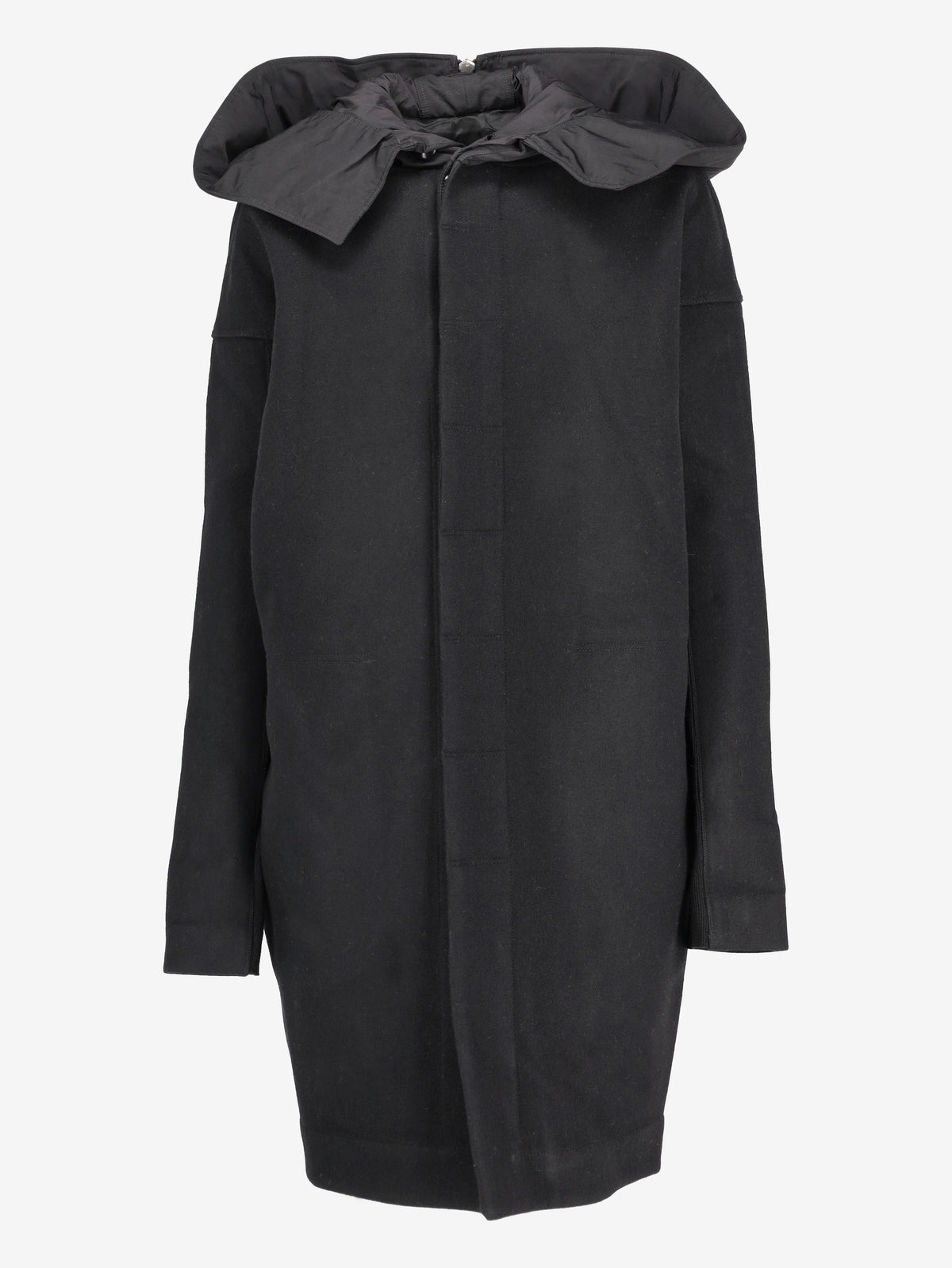Rick Owens Black Wool Coat RM290925.72  Rick Owens 