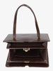 Vintage Brown Lizard Leather Handbag WCV300625.35  Vintage 