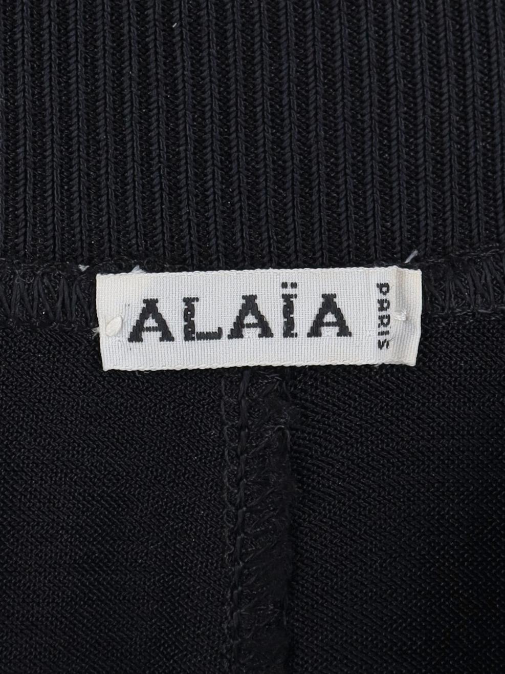 Alaïa Black Pencil Skirt WCV1004316  Alaïa 