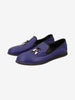 Giuseppe Zanotti Blue Leather Loafers WCV250877.03  Giuseppe Zanotti 