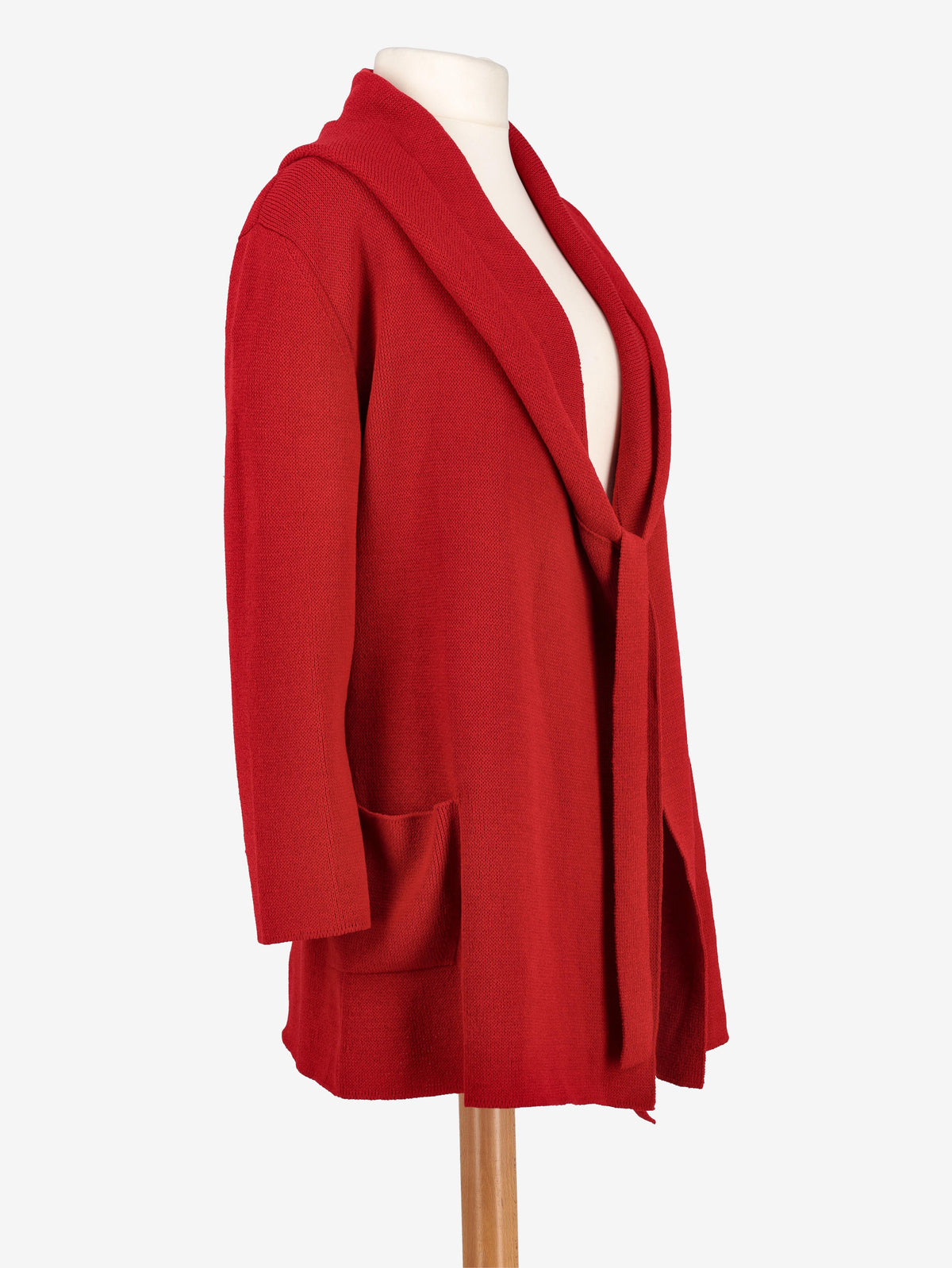 Mondrian Red Cardigan