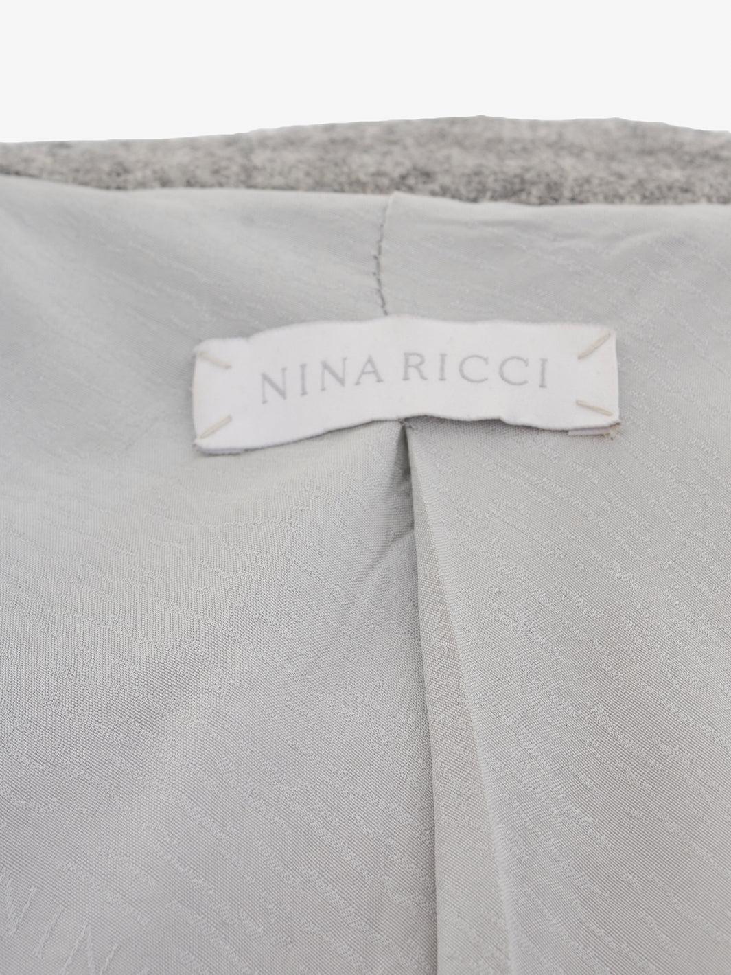 Nina Ricci light grey in wool CVM22.81.19  Nina Ricci 