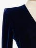 Juanita Sabbadini Blue Velvet Suit