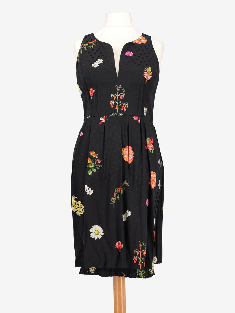 André Laug Black Floreal Cocktail Dress WCV151124.14  Andre Laug 