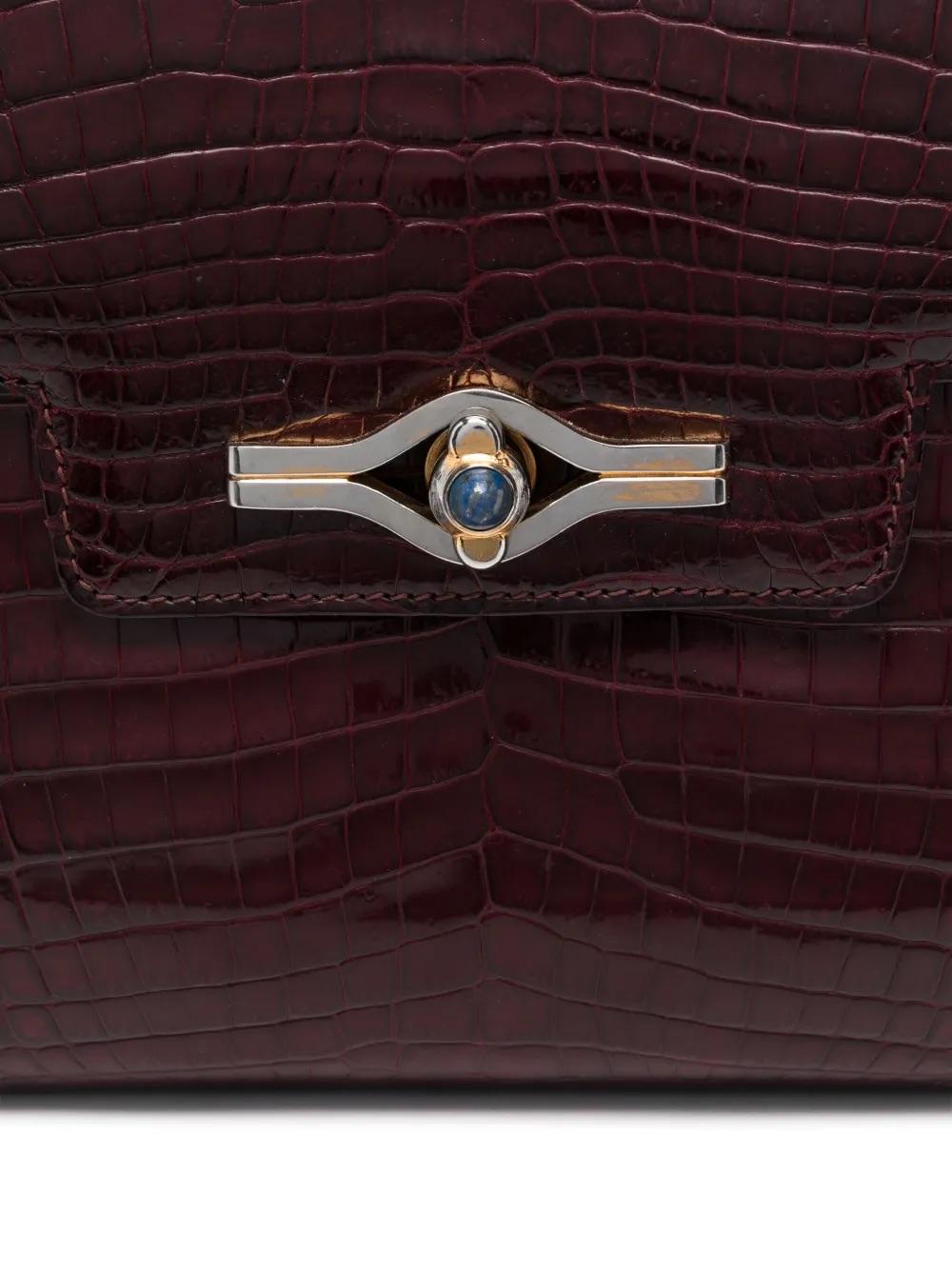 Gucci Crocodile-Embossed Handbag WCV13032025.14  Gucci 