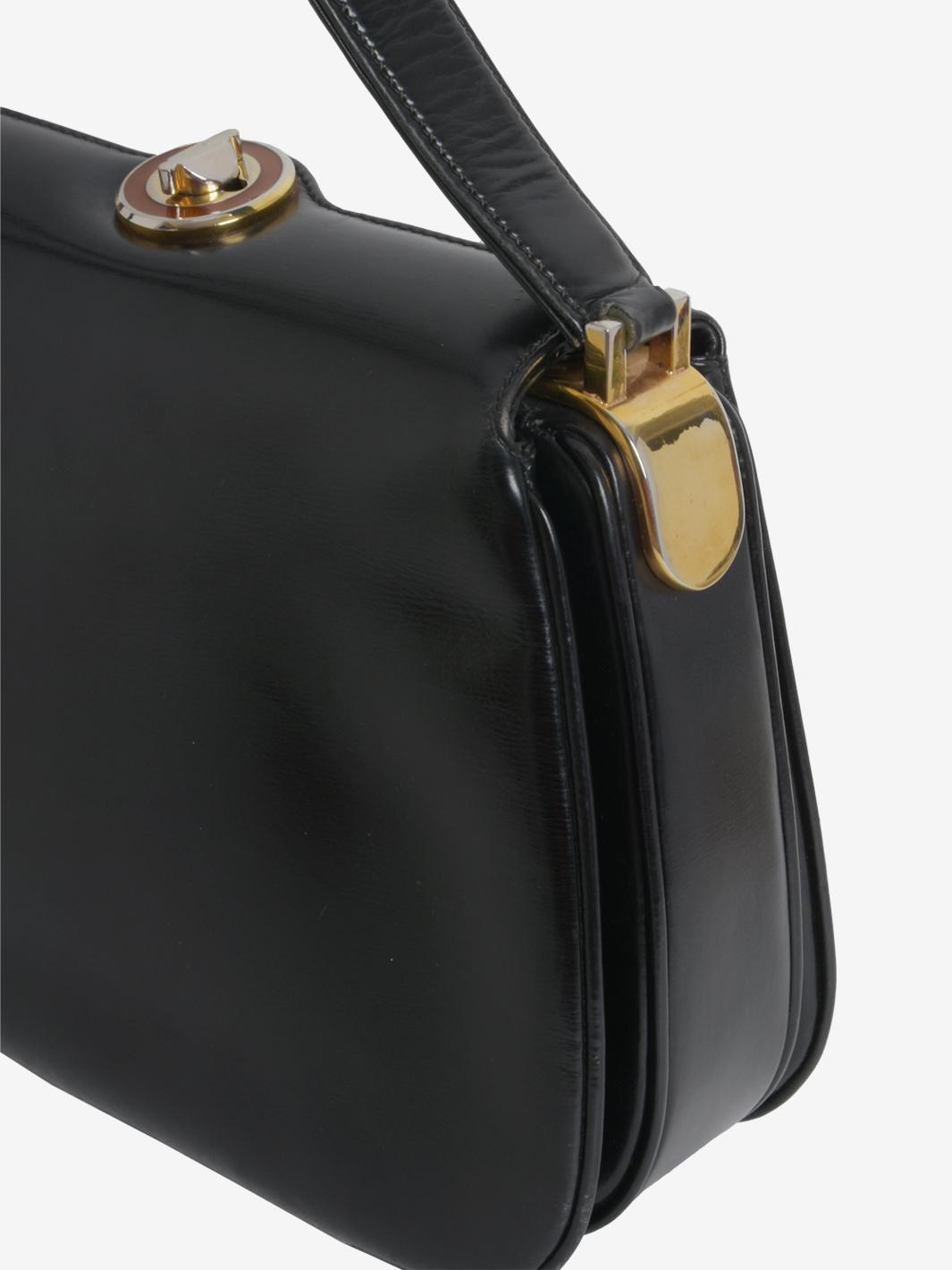 Gucci Leather Shoulderbag - 60s