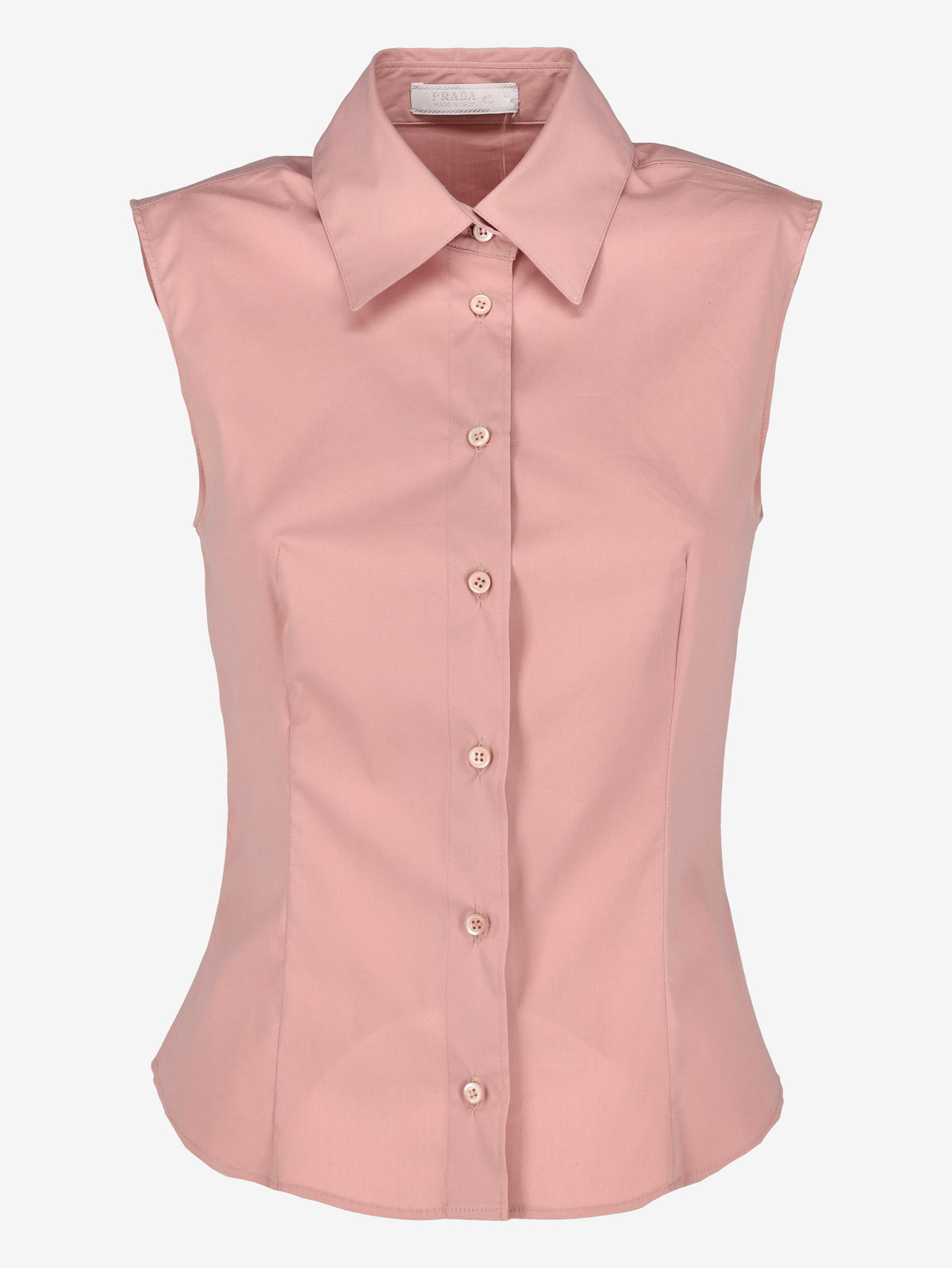 Prada Classic Sleeveless Shirt W7426.1  Prada 