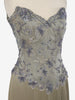 Vicky Tiel Green Pleated Dress