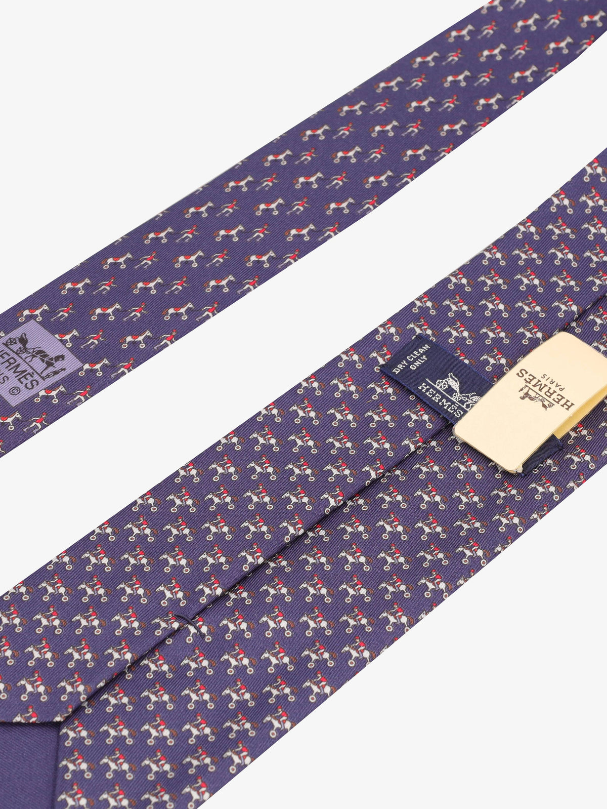 Hermès Little Horses Print Tie 161225.36  Hermes 