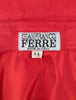 Gianfranco Ferré Red Silk Shirt