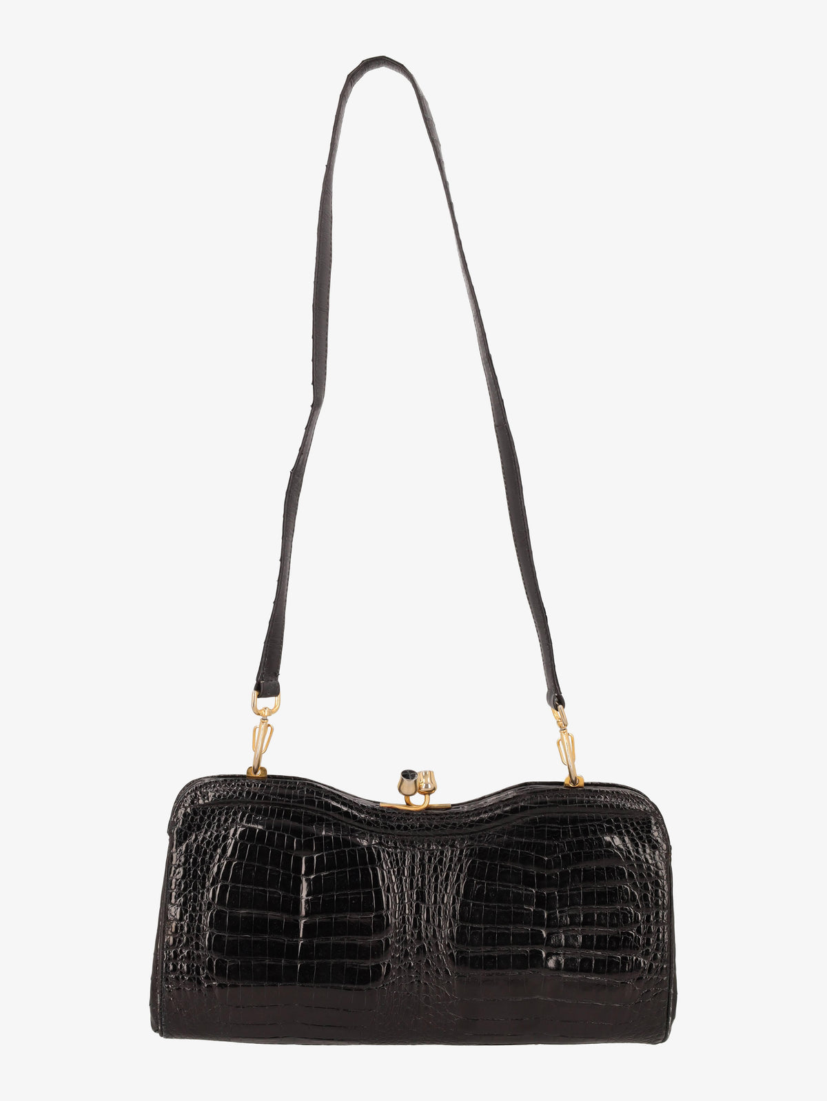 Vintage Black Cocco Clutch W24121233  Vintage 