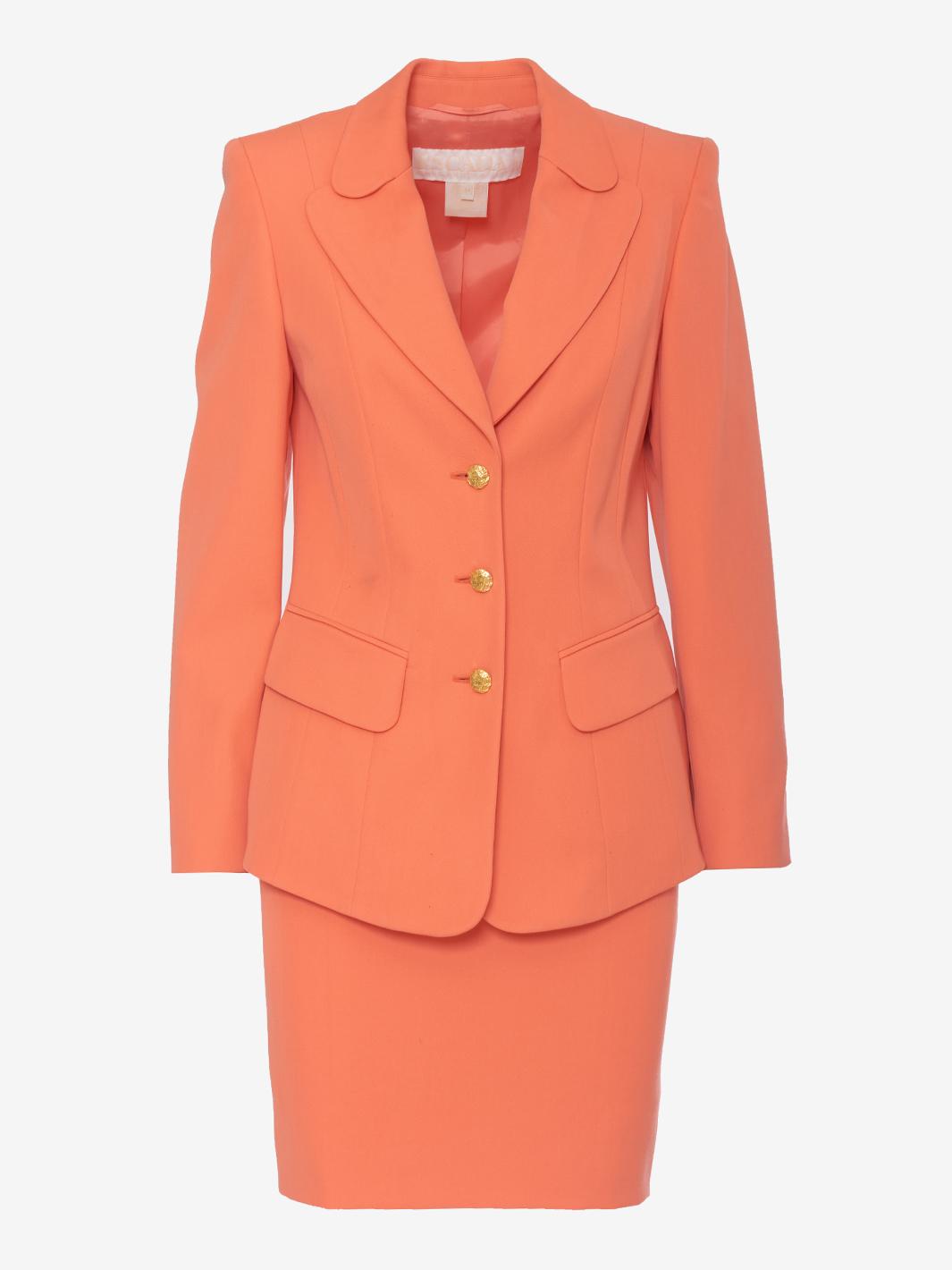 Escada Orange Suit