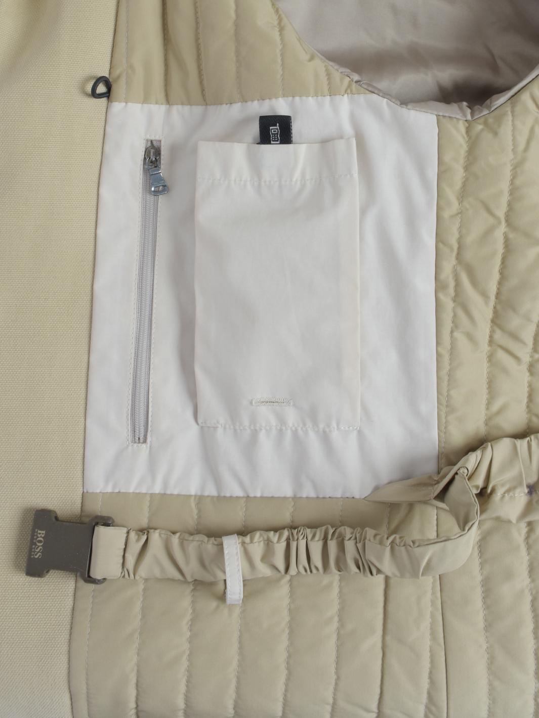 Hugo Boss Beige Coat With Pockets